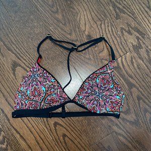 Patterned Bathing Suit Top